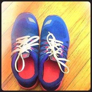 Nike Free 5.0 Blue and Pink
